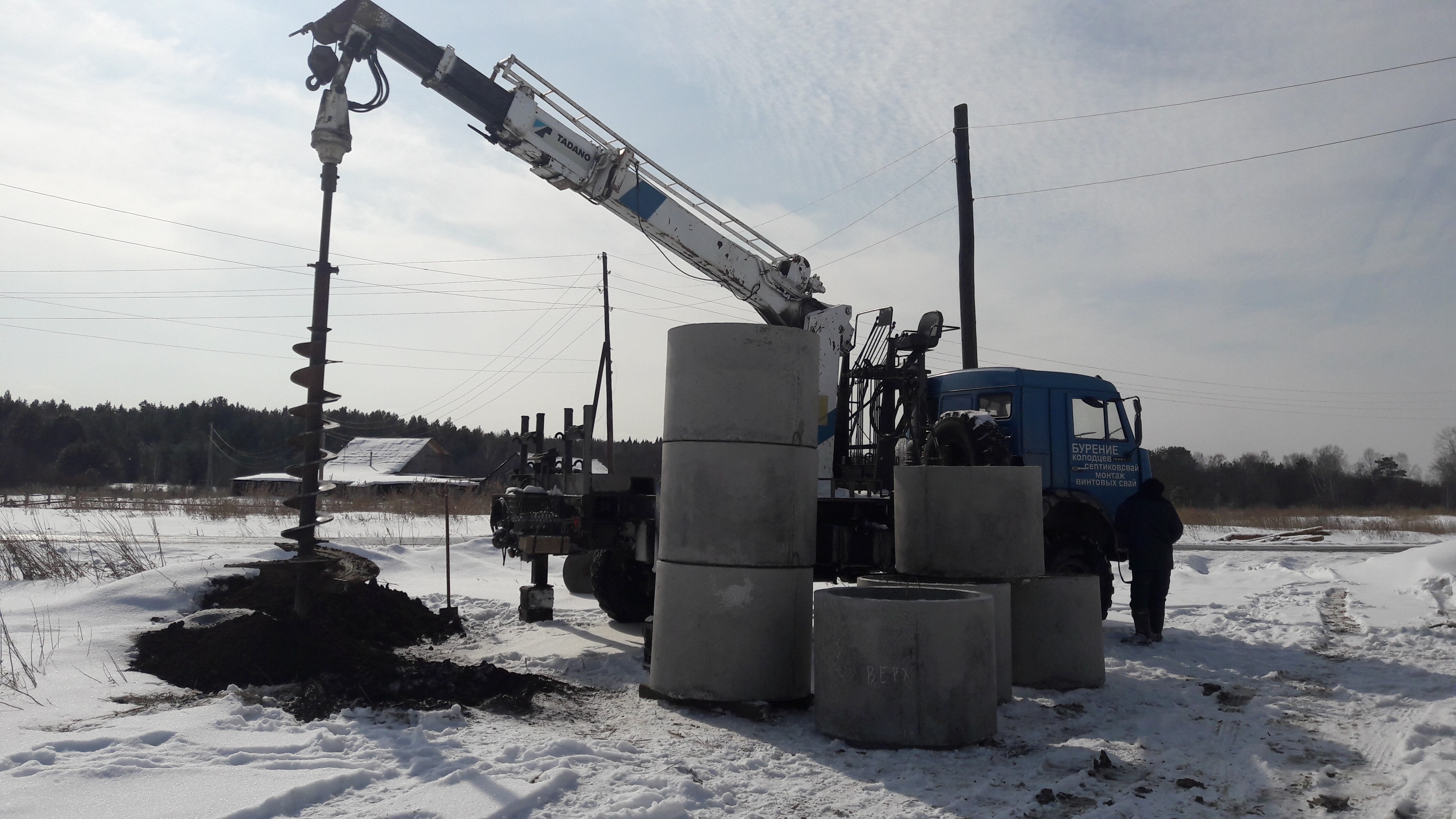Бурение колодцев для дома или дачи в Спутнике и ближайших районах 